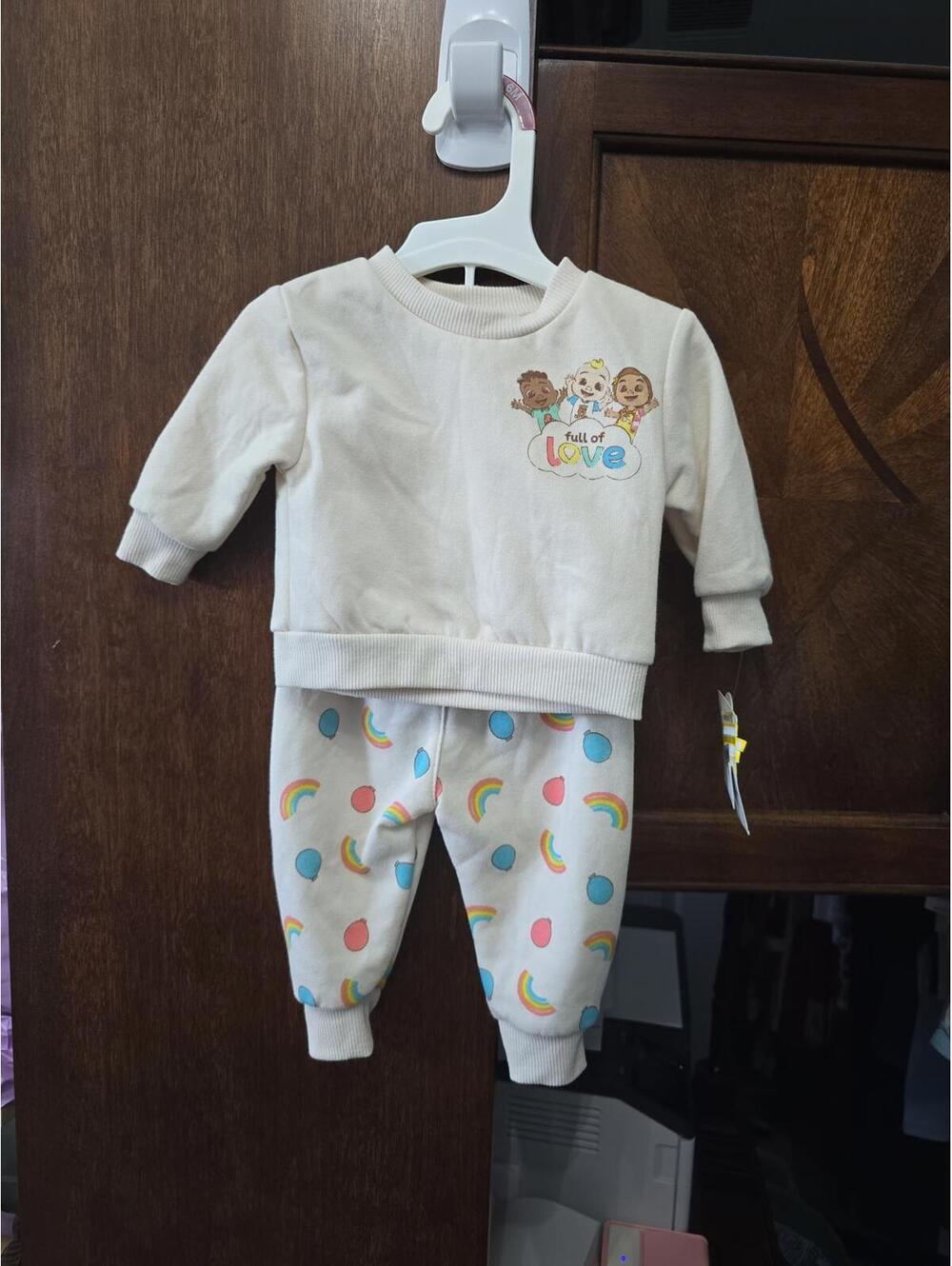 0 to 3m bring a new cocomelon, outfit, item 708